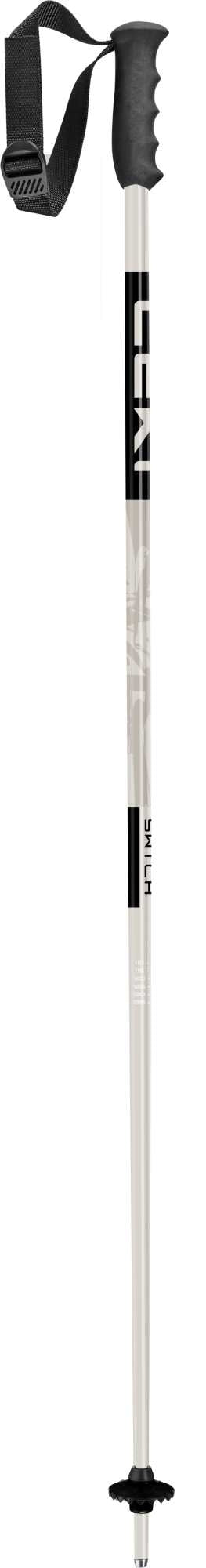 Leki Swtch, warm grey light-warm grey dark-black, 105 cm – obrázek 1
