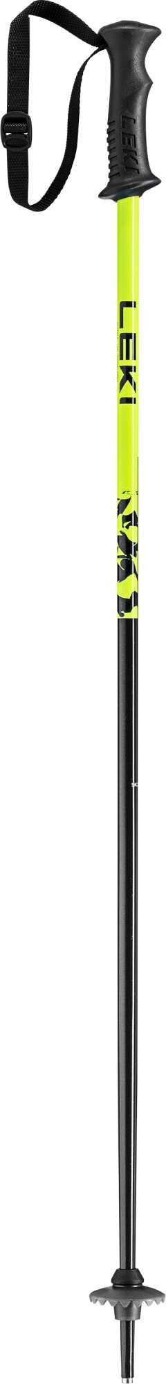 Leki Rider, black-neonyellow-white, 100 cm – obrázek 1