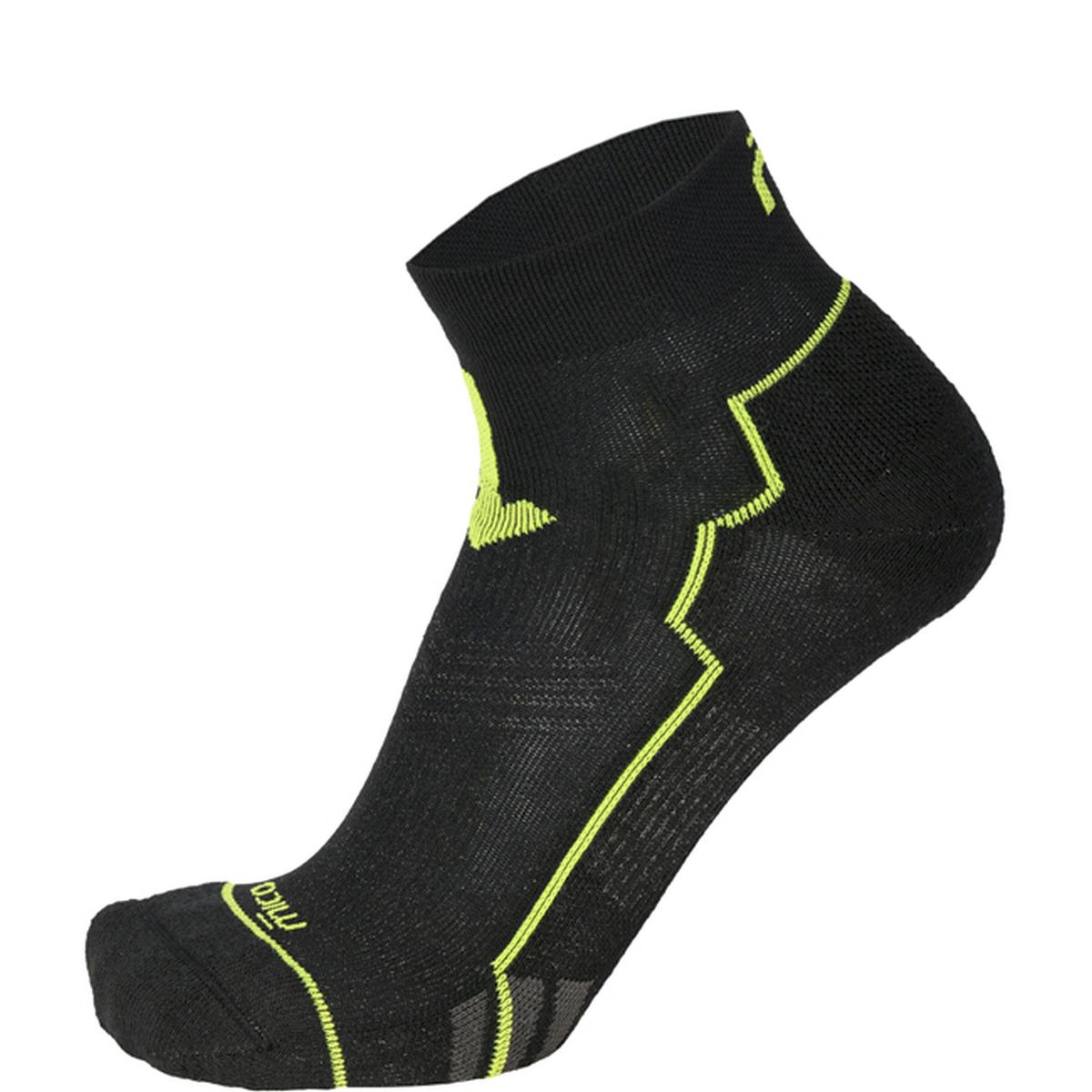 Mico M.W. ODORZERO XST ACT.TRAVEL LOWCUT SOCK, NERO, S – obrázek 1