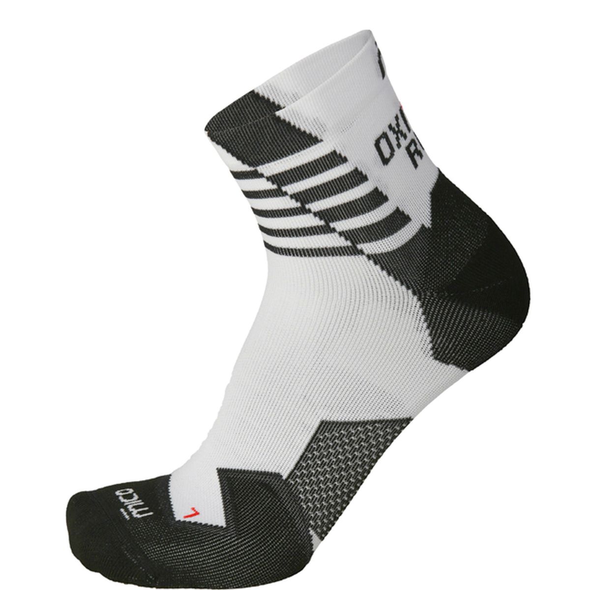 Mico COMPRESSION OXI-JET RUN ANKLE SOCKS, BIANCO, S – obrázek 1
