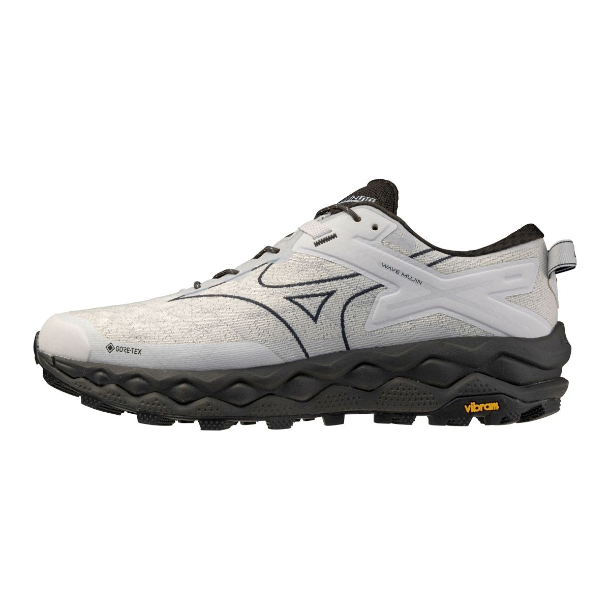 Mizuno WAVE MUJIN LS GTX / Snow White/Black/Lilac Hint / 37.0/4.5 – obrázek 1