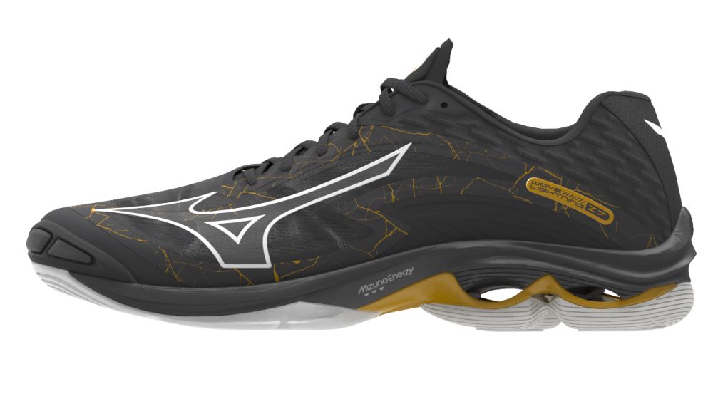 Mizuno WAVE LIGHTNING Z7/BlkOyster/MPGold/IronGat/51.0/15.0 – obrázek 1