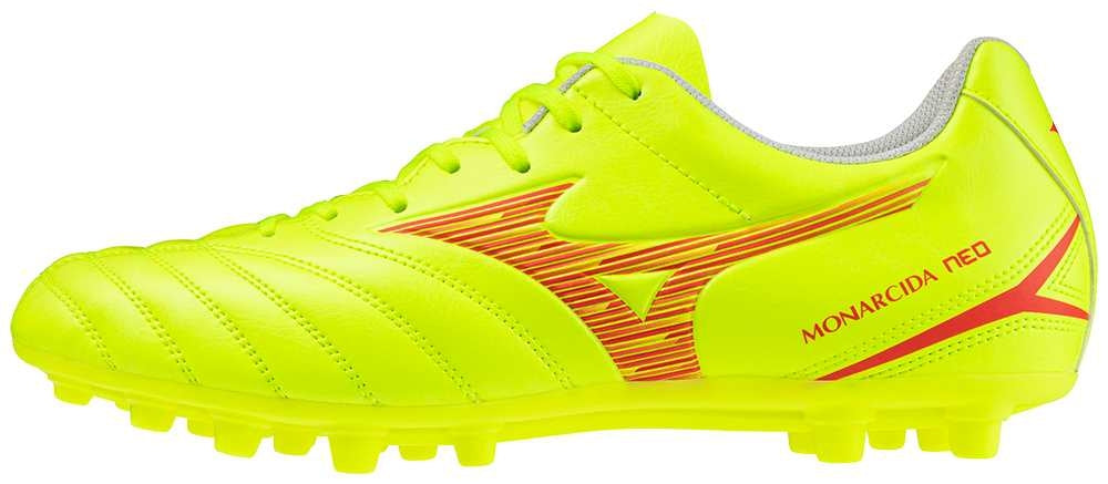 Mizuno MONARCIDA NEO III SELECT AG / Safety Yellow/Fiery Coral 2 / 47.0/12.0 – obrázek 1