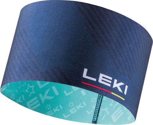 Leki XC Headband, dark denim-mint, One size (10 pcs/box) – obrázek 2