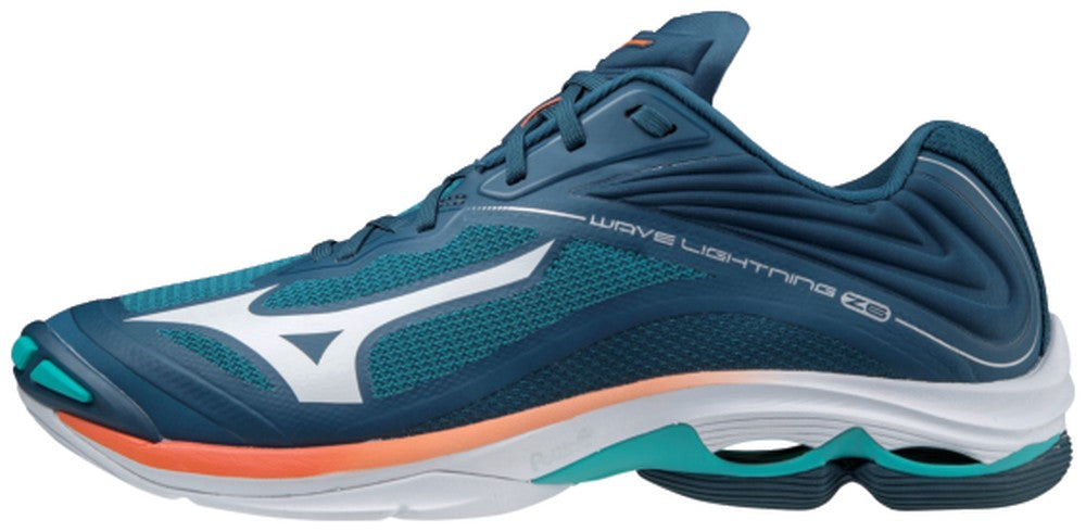 Mizuno WAVE LIGHTNING Z6 / LEGION BLUE / WHITE / FIRECRACKER / 50.0/14.0 – obrázek 1
