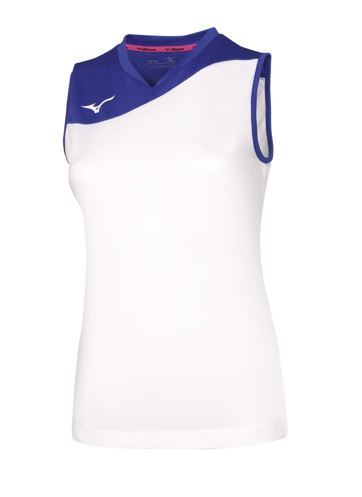 Mizuno Authentic Myou NS Shirt/White/Royal/L – obrázek 1