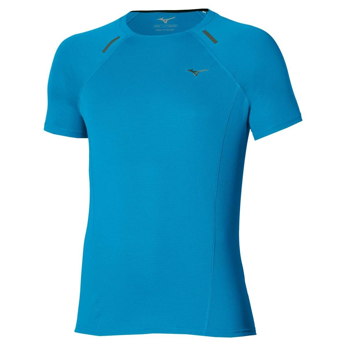 Mizuno Active DryAeroFlow Short Sleeve Tee / Blue Jewel / M – obrázek 1