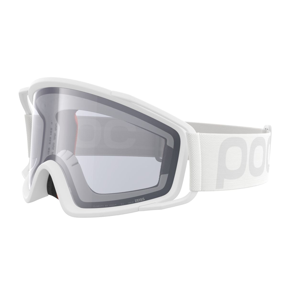 Poc Zygon Hydrogen White/Clarity Universal/Cloudy Grey ONE – obrázek 4