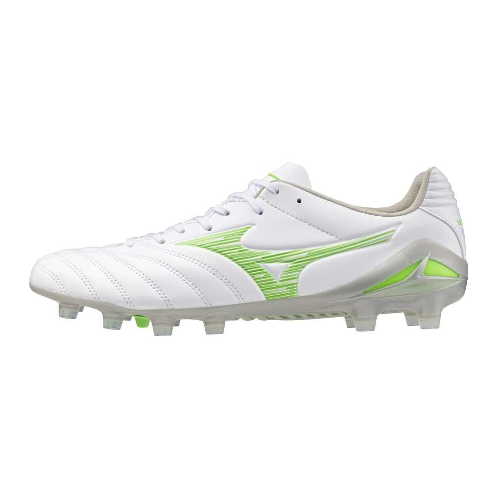 Mizuno MONARCIDA NEO III PRO(U) / White/Neon Green / 38.5/5.5 – obrázek 1
