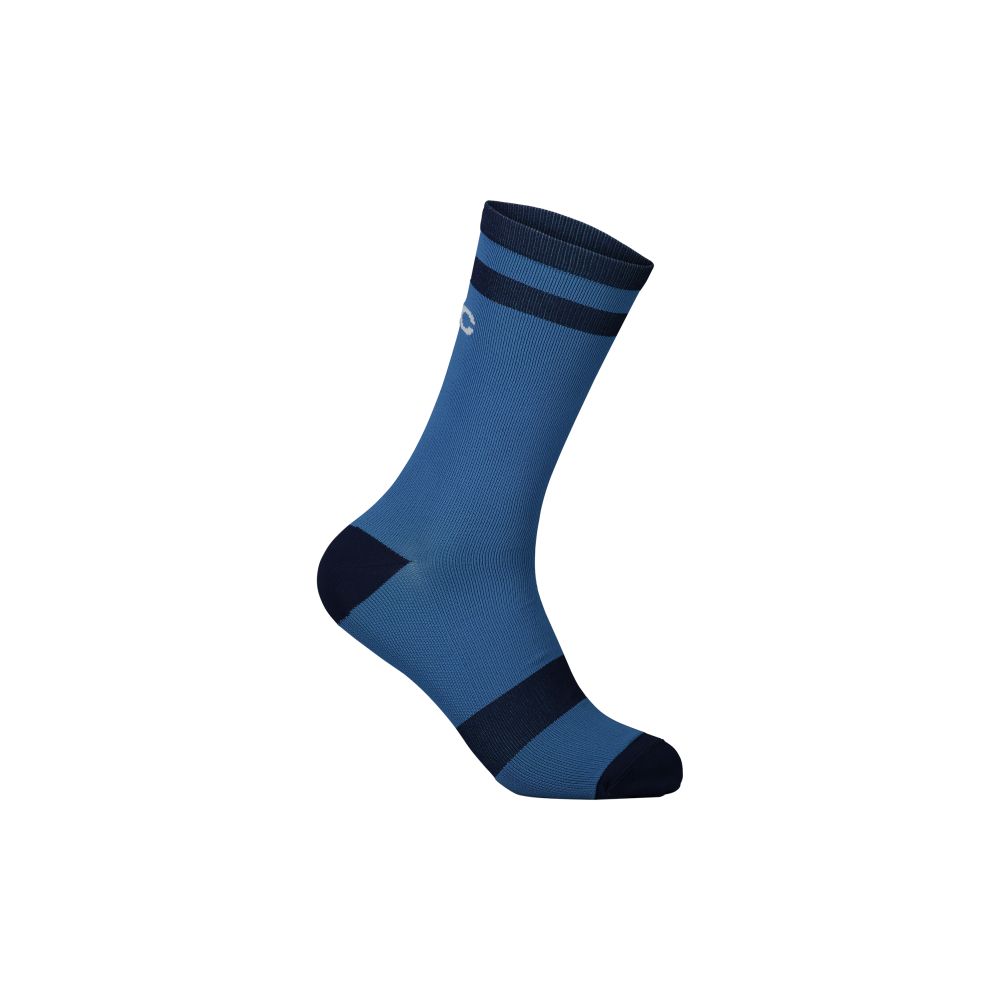 Poc Lure MTB Sock Long Opal Blue/Turmaline Navy SML – obrázek 1