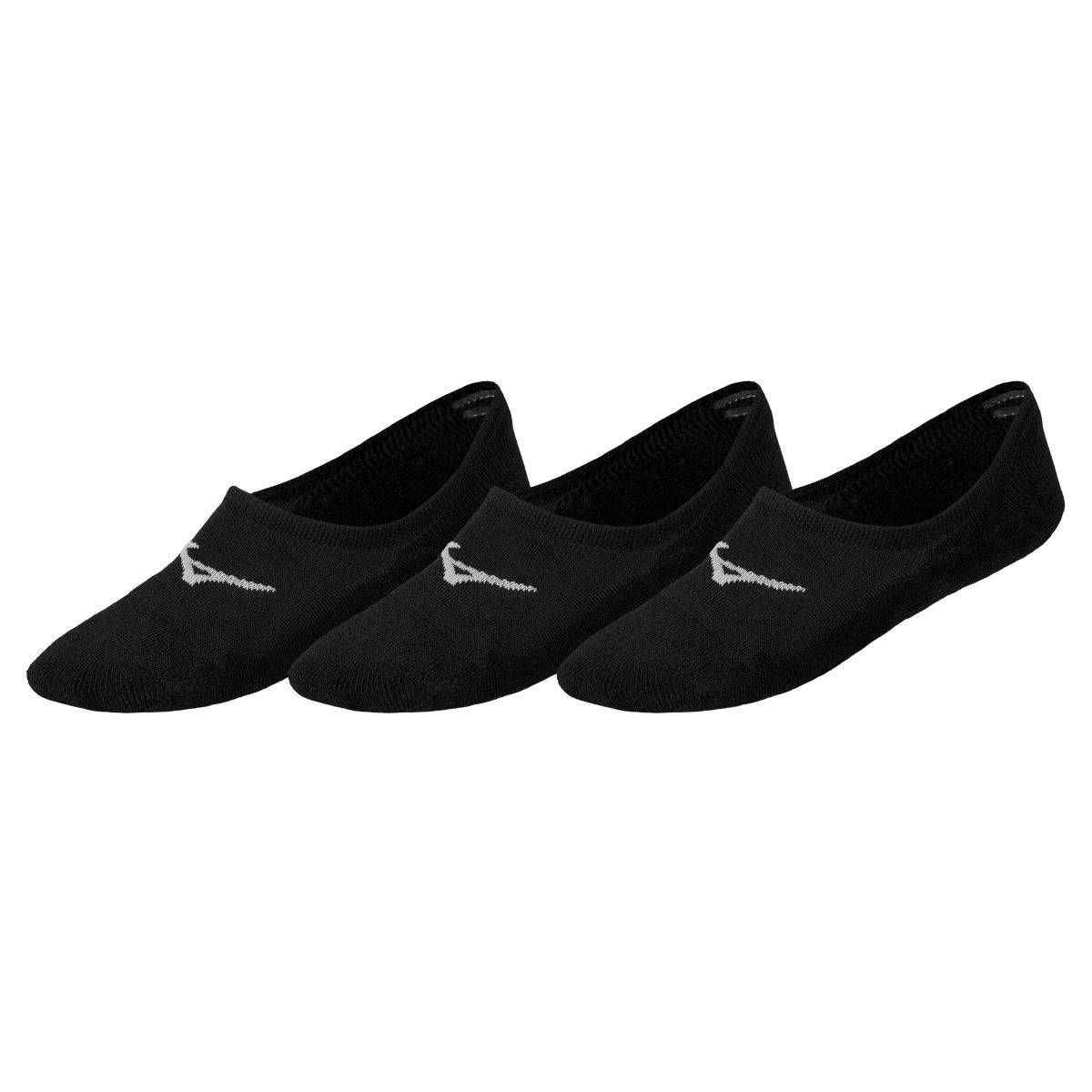 Mizuno Super Short Socks 3P / Black/Black/Black / S – obrázek 1