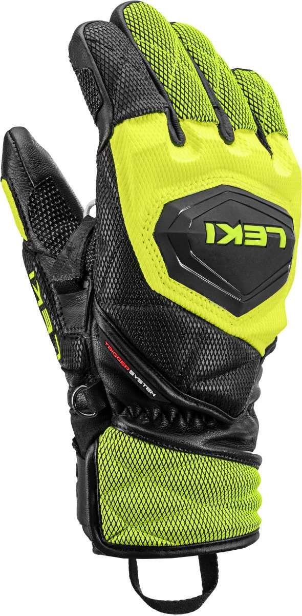 Leki WCR Venom 3D Junior, black-ice lemon, 4.0 – obrázek 1