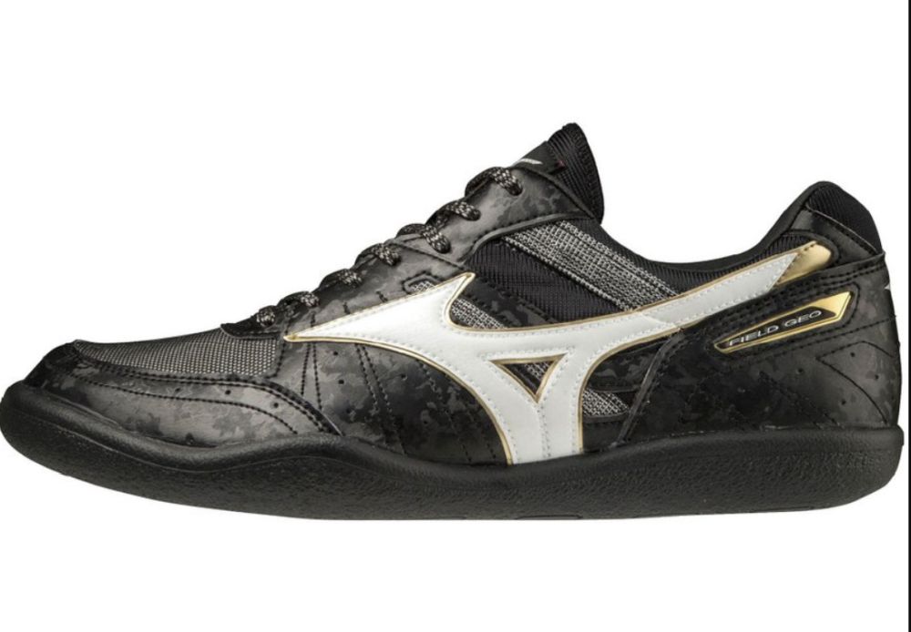 Mizuno FIELD GEO RD-C/ Black / White / Gold/38.0/5.0 – obrázek 1