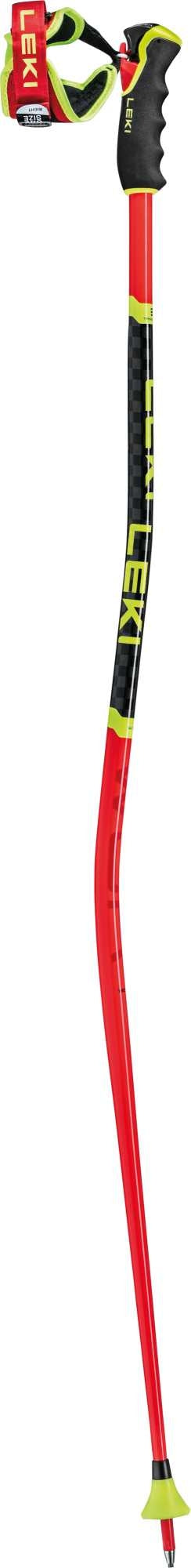 Leki WCR GS 3D, bright red-black-neonyellow, 120 – obrázek 1
