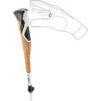 Leki Cross Trail FX Superlite, white-envy-black, 110 - 130 cm – obrázek 8