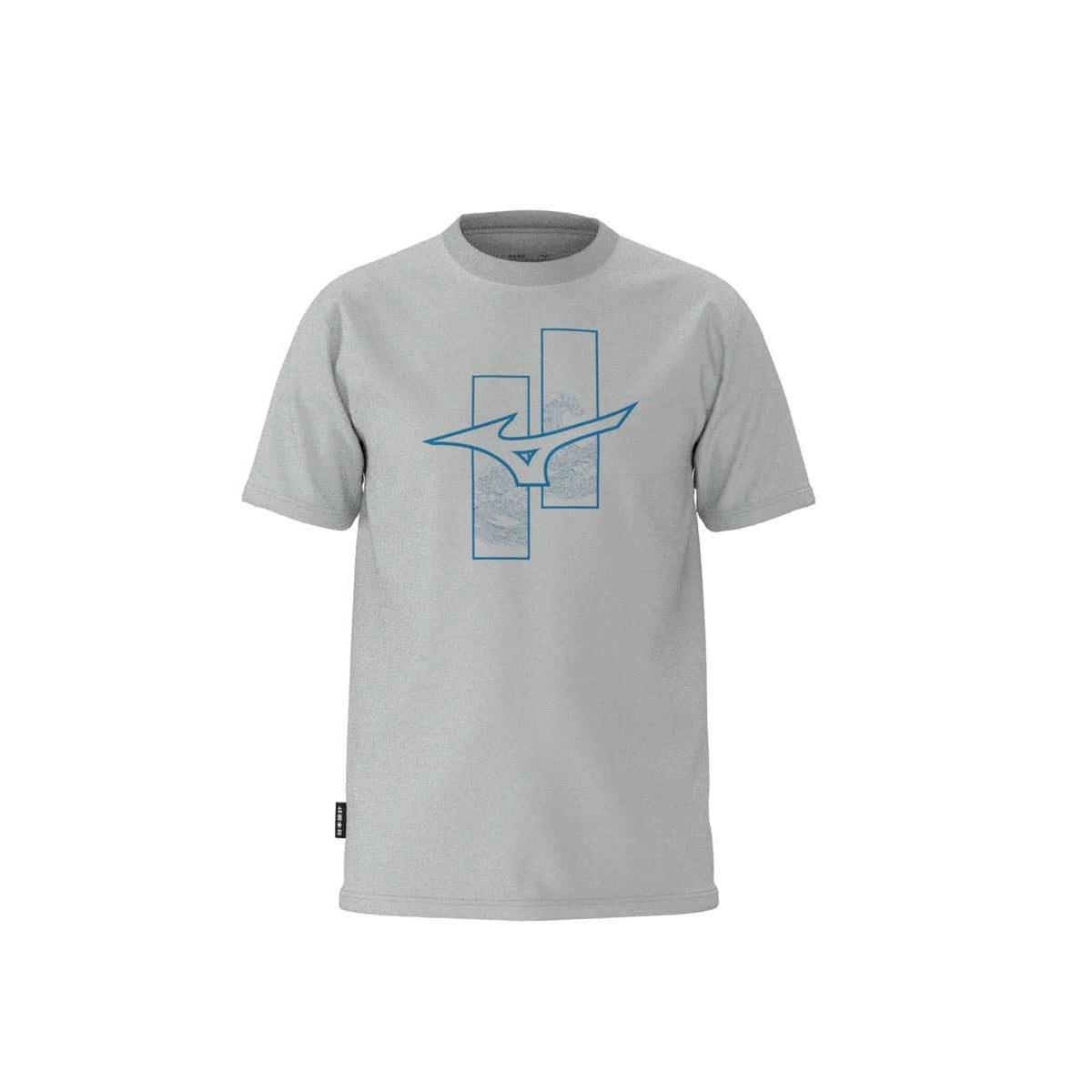 Mizuno Athleticwear RB Tee Shirt / Dawn Blue / L – obrázek 1