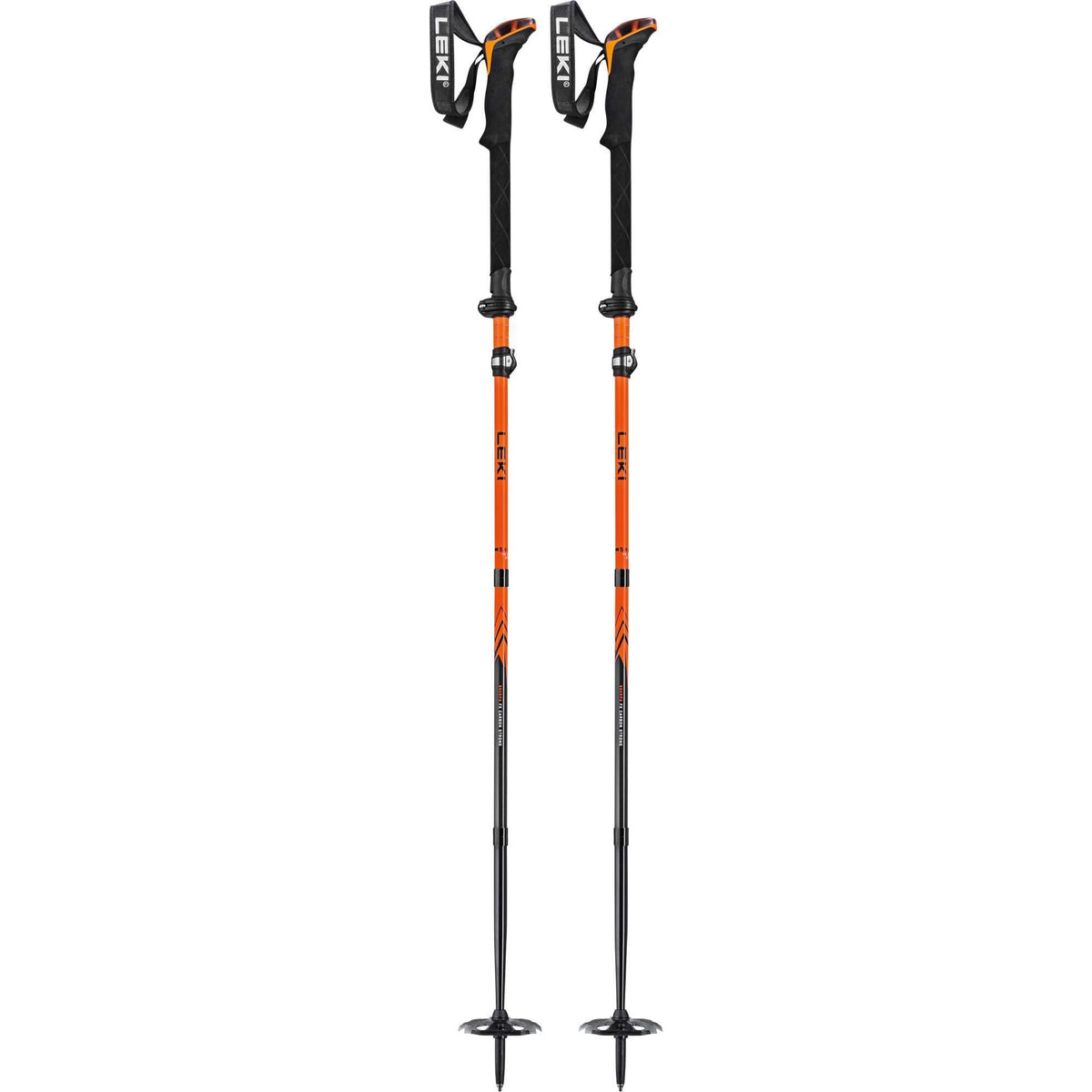 Leki Sherpa FX Carbon Strong, orange-denimblue, 120 - 140 – obrázek 6