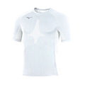 Funkční tričko Mizuno Short Sleeve Underwear Off White – obrázek 1