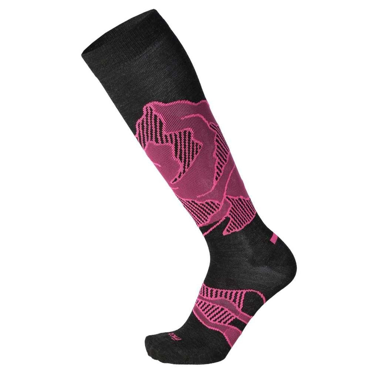 Mico LIGHT WEIGHT WARM CONTROL SKI SOCKS, ANTRACITE MEL, S – obrázek 1
