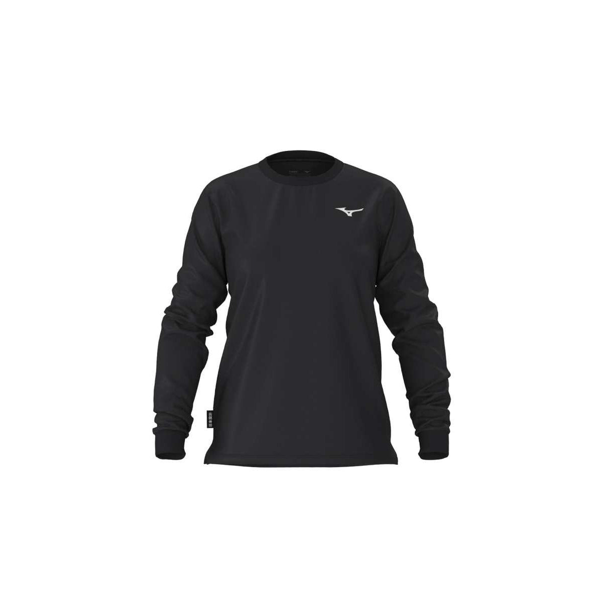 Mizuno Athleticwear New Wave Long Sleeve Tee Shirt / Black / L – obrázek 1
