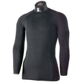 Mico MAGLIA G/C M/L MAN SUPERTHERMO MERINO, NERO, II – obrázek 1