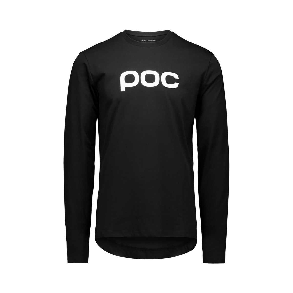 POC L/S Tee Uranium Black XSM – obrázek 1