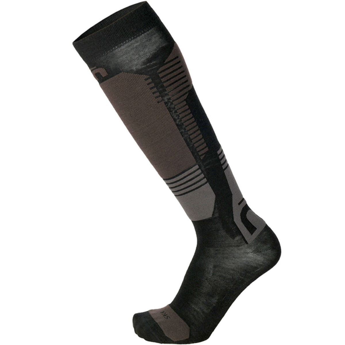 Mico CALZA SKI NATURAL MERINOS LIGHT WEIGHT, NERO GRIGIO, S – obrázek 1
