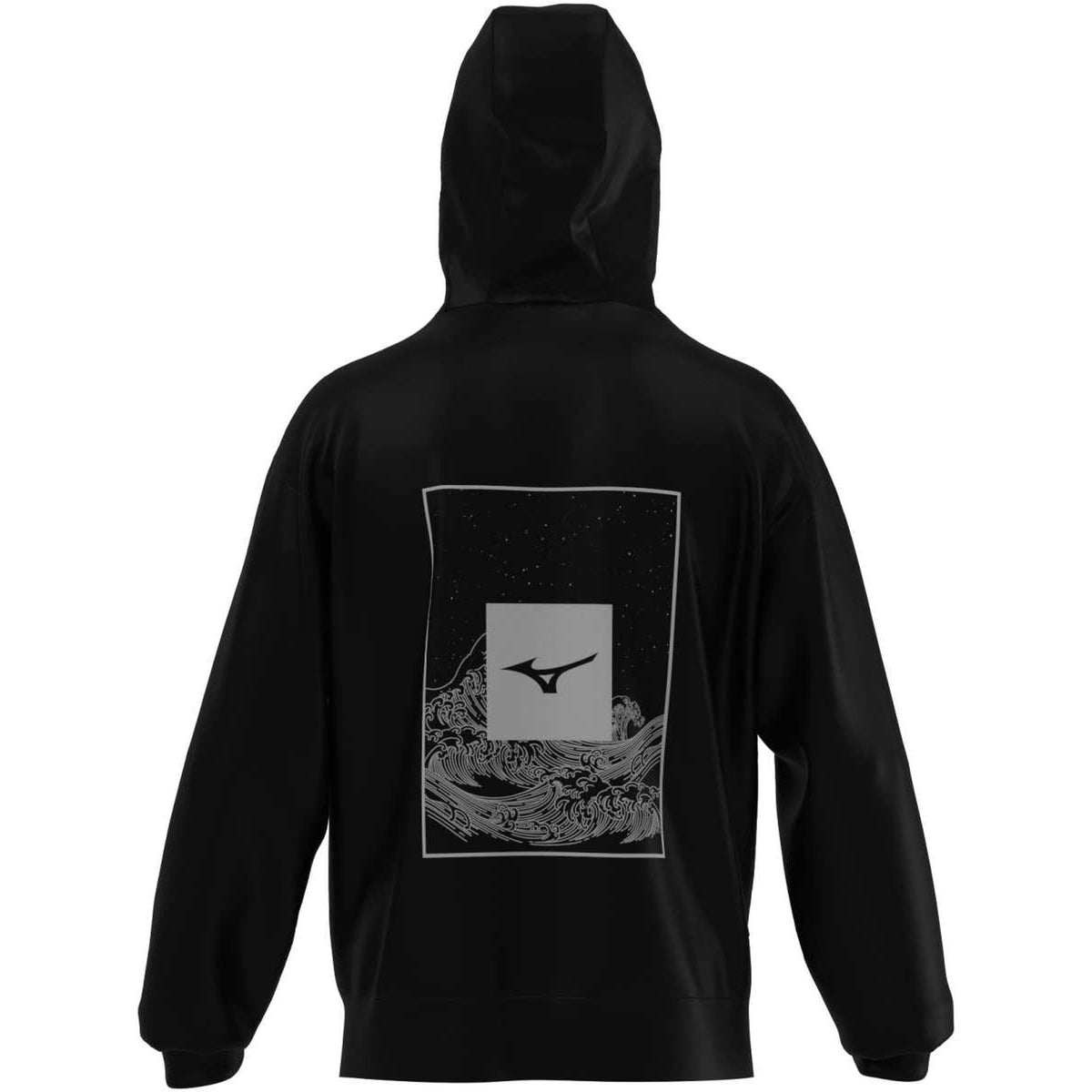 Mizuno Athleticwear New Wave Hoodie / Black / L – obrázek 1