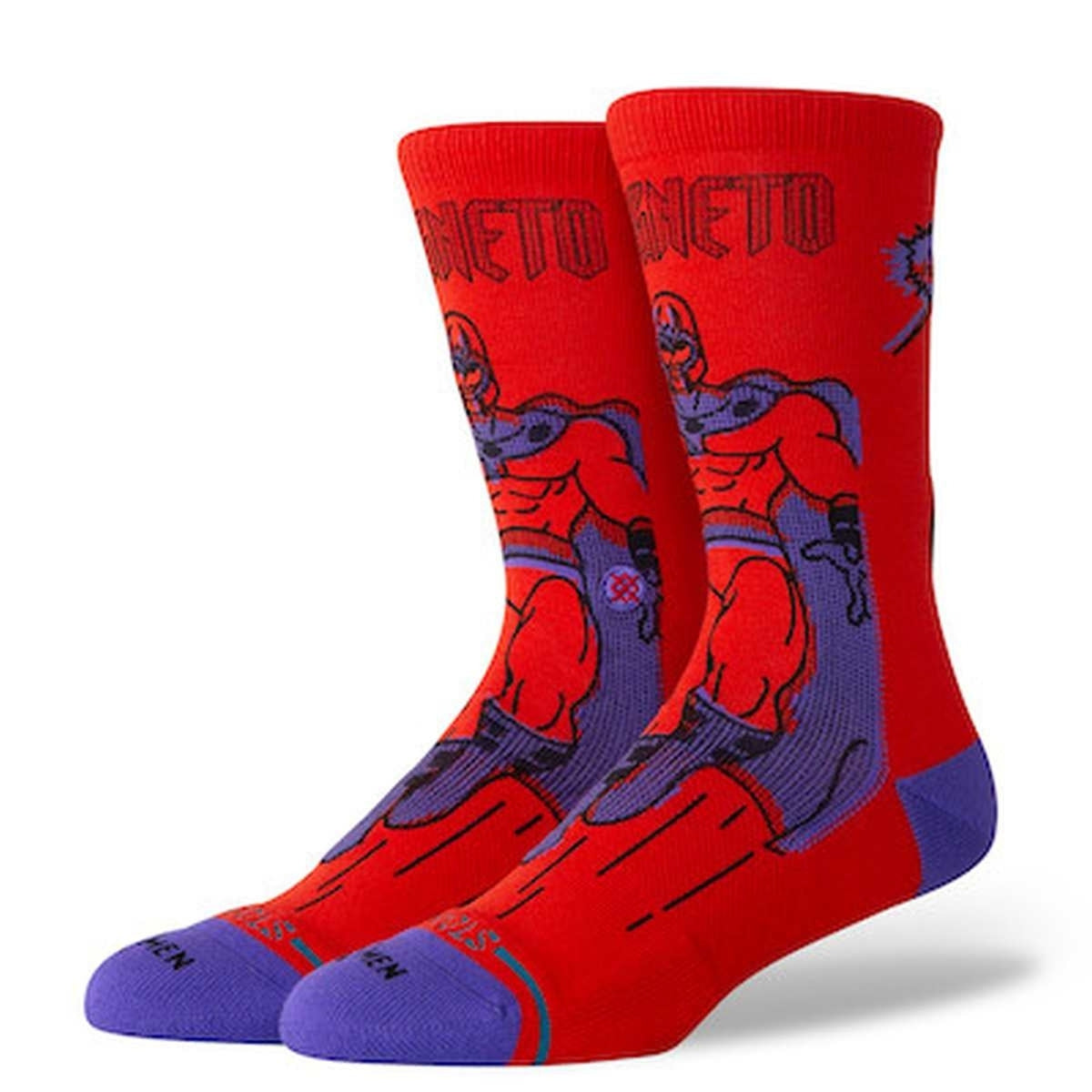 Stance MAGNETO CREW/RED/L – obrázek 1
