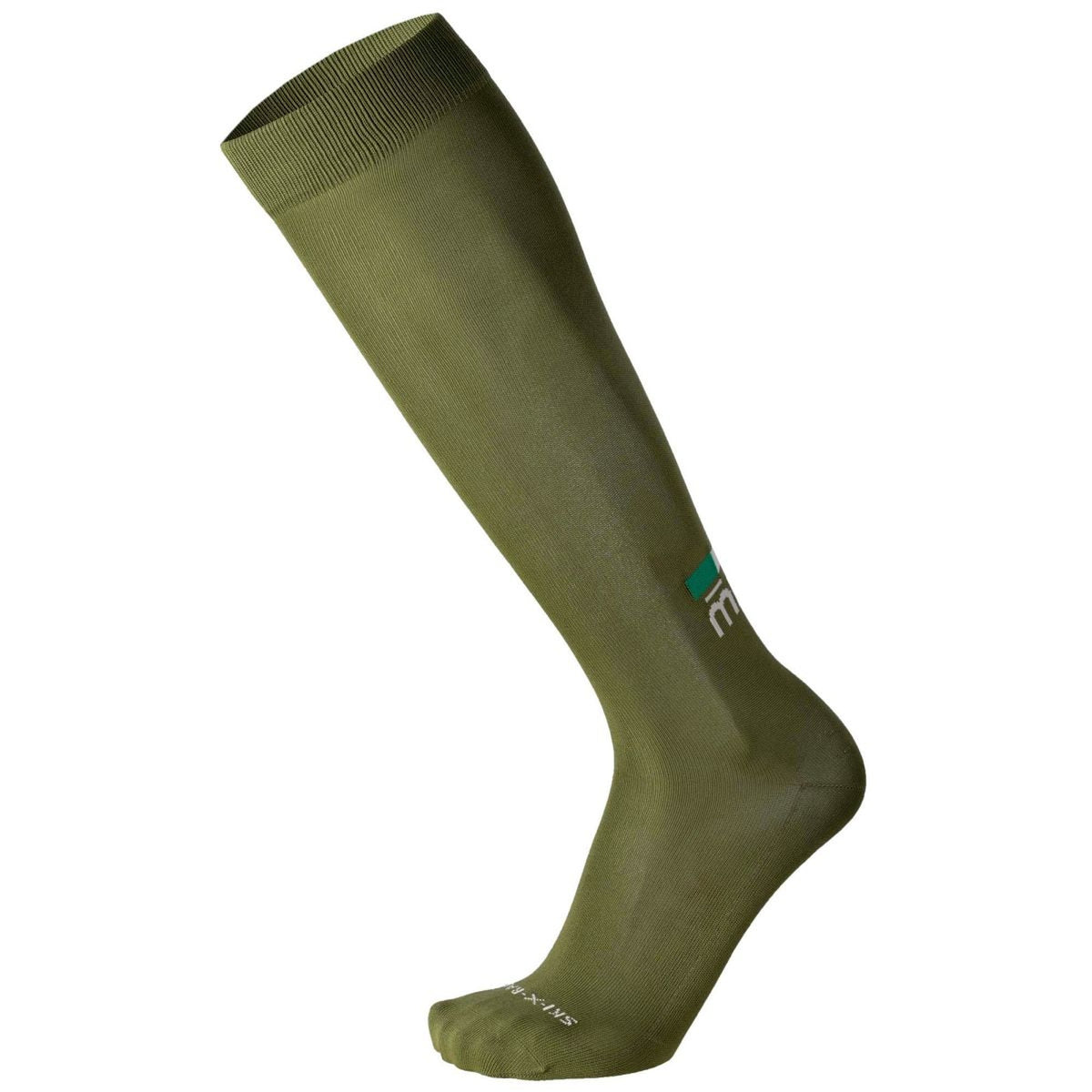 Mico X-LIGHT WEIGHT X-RACE SKI SOCKS, FOREST GREEN, XL – obrázek 1