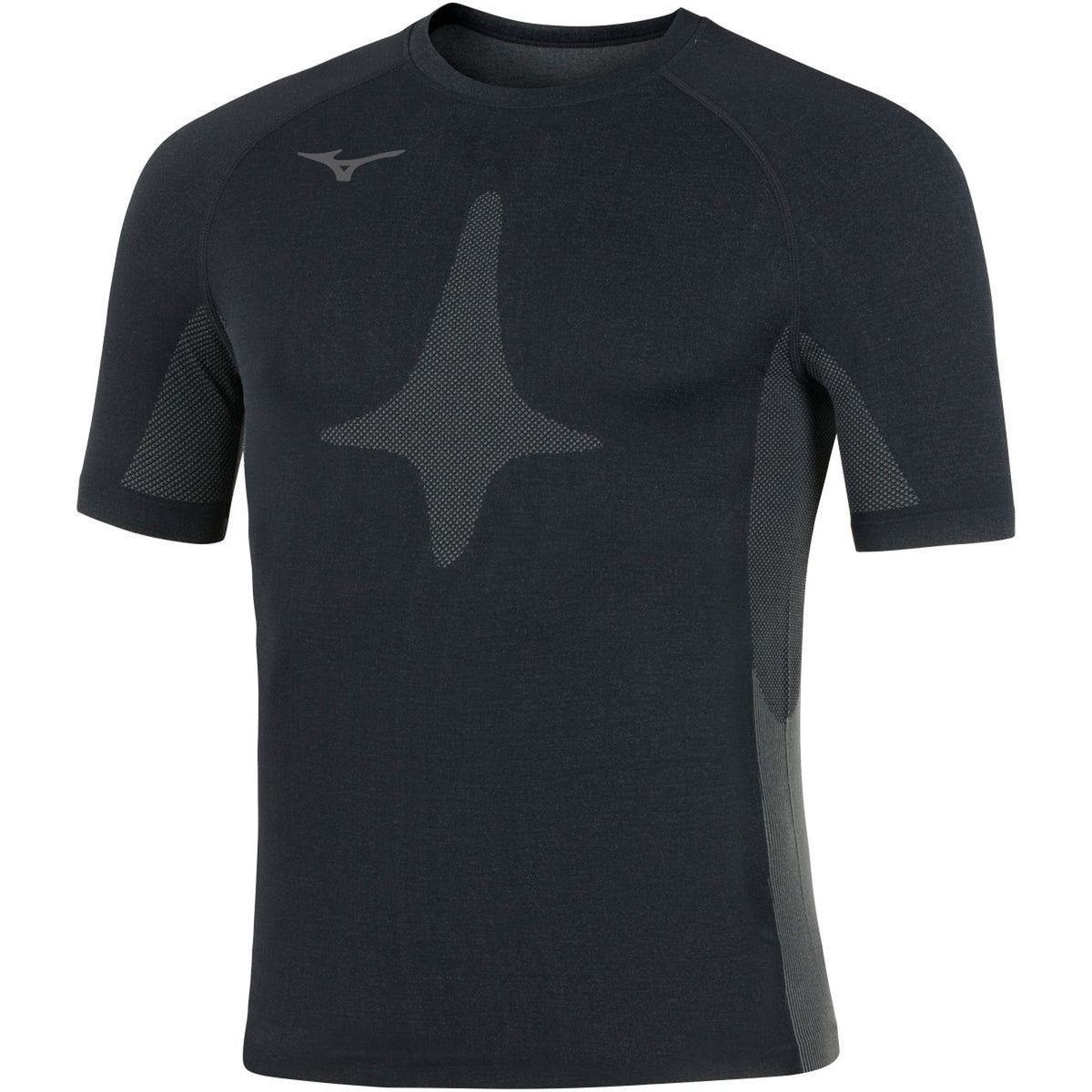 Mizuno Short Sleeve Underwear  / Black / S – obrázek 1