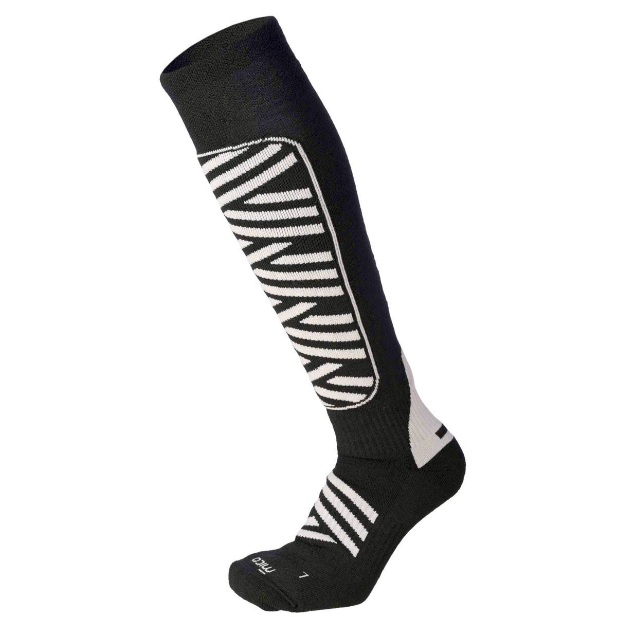 Mico HEAVY W. PRIMALOFT WOMAN SKI SOCKS, NERO/BIANCO, XS – obrázek 1