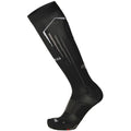 Mico LIGHT W. COMPRESSION RUN LONG SOCKS, NERO GRIGIO, S – obrázek 1