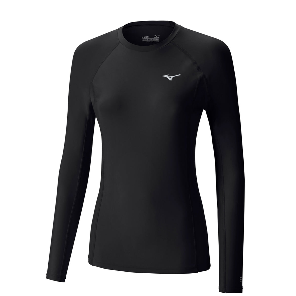 Dámské funkční tričko Mizuno Bio Gear LS Women Black – obrázek 1