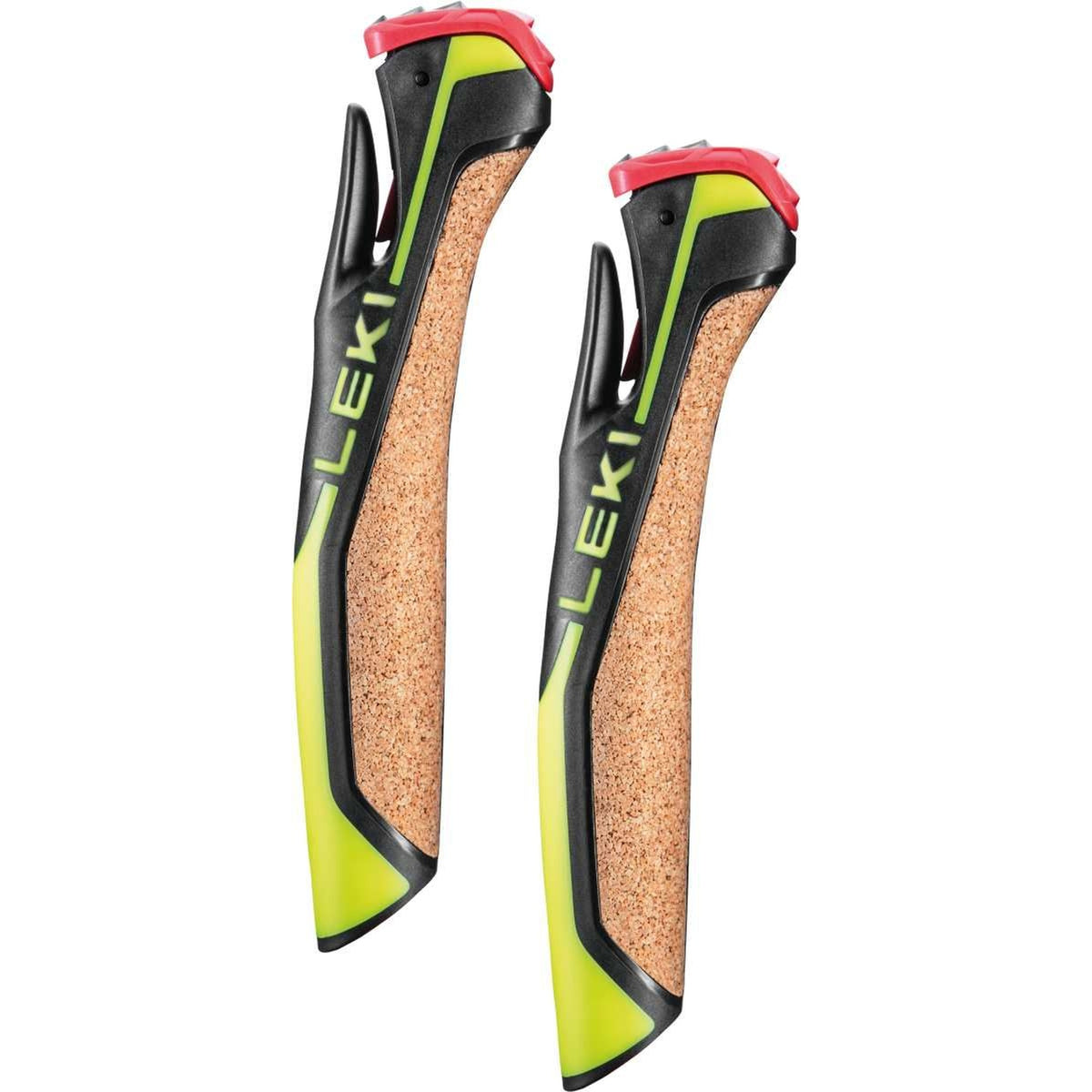 Leki Nordic Shark Cork, neonyellow-black, 16.5 mm – obrázek 1