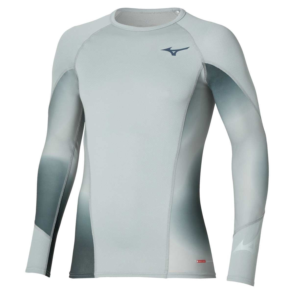 Mizuno Virtual Body G6 Crew Neck / Mirage Grey / L – obrázek 1