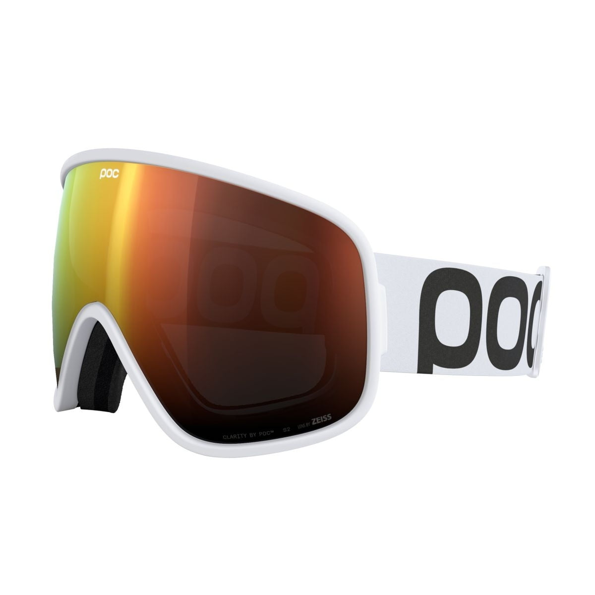 Poc Vitrea Hydrogen White/Partly Sunny Orange ONE – obrázek 4