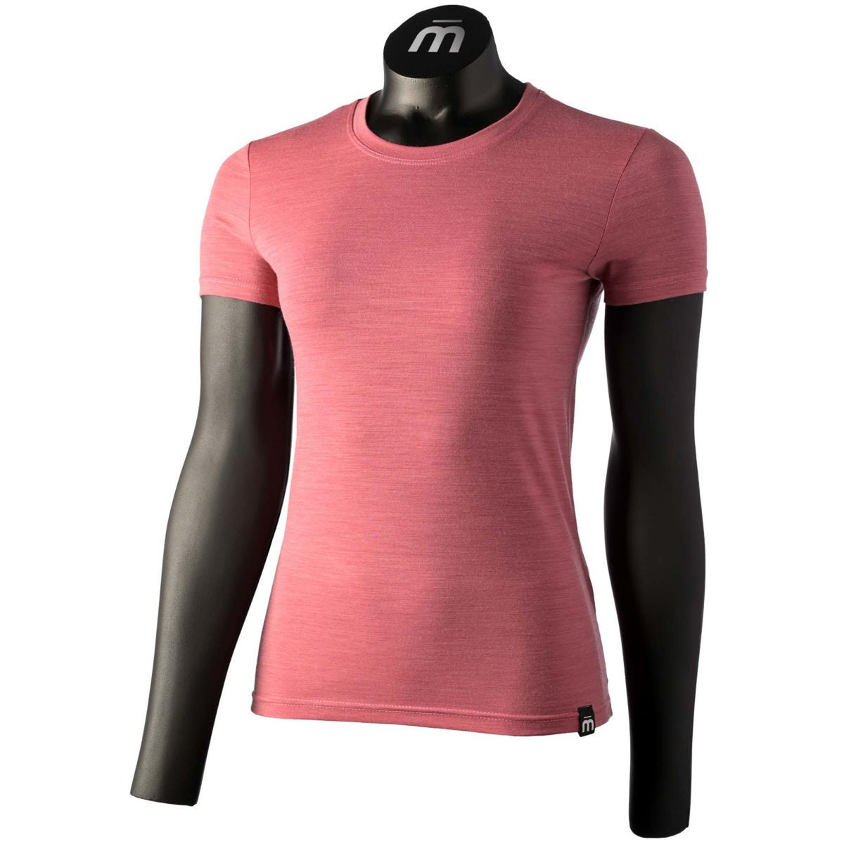 Mico WOMAN HALF/SLVS  R/NECK SHIRT WARM MERIN, BLOSSOM, L – obrázek 1