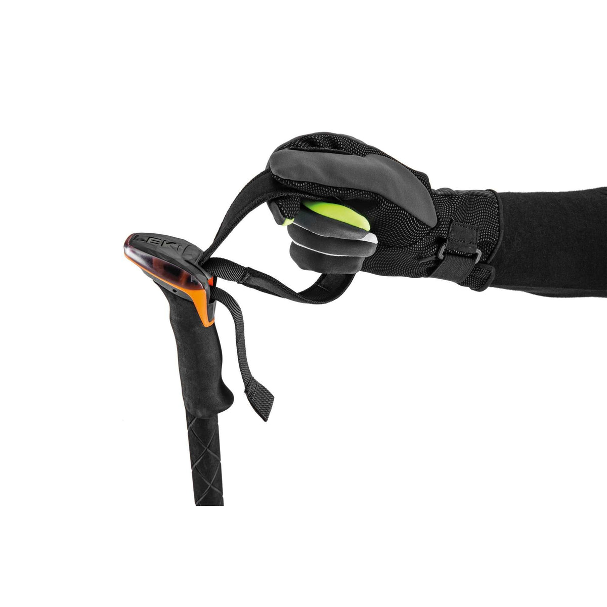 Leki Sherpa FX Carbon Strong, orange-denimblue, 120 - 140 – obrázek 4