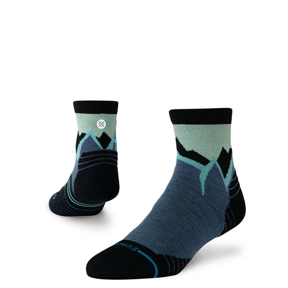 Stance ICY MOUNTAIN LIGHT WOOL QTR/SBL/L – obrázek 1