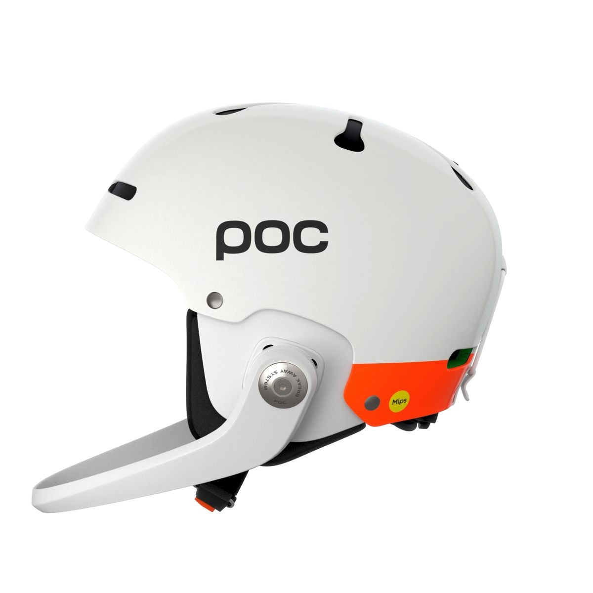 Poc Artic SL MIPS Hydrogen White/Fluorescent Orange XSS – obrázek 1