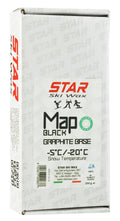 Star Ski Wax Map black grafite base 250g