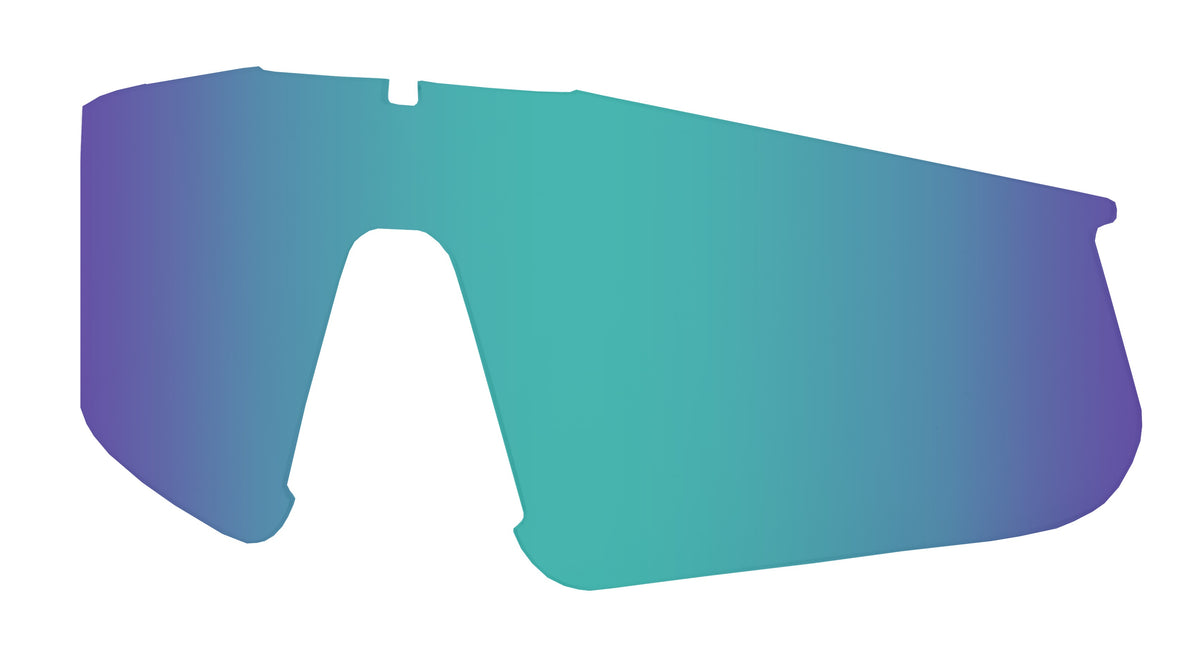Hatchey Náhradní sklo Apex gray / full REVO blue