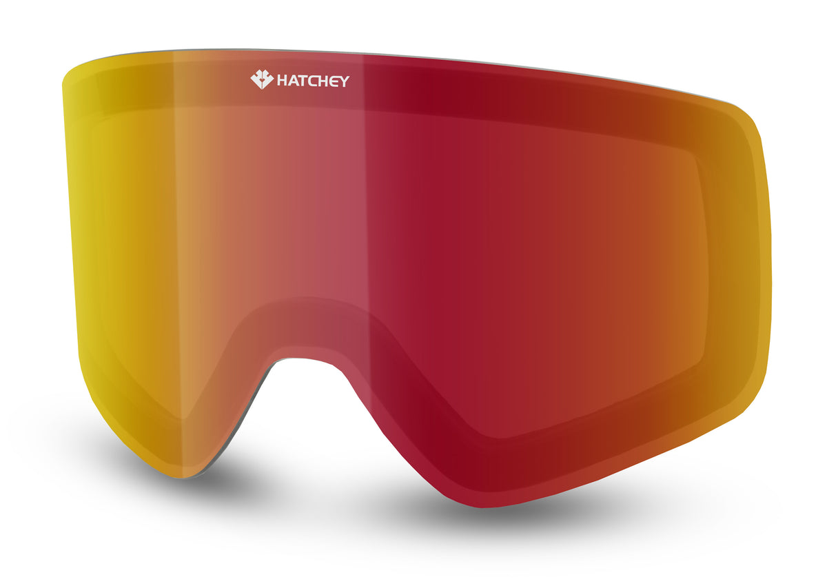 Hatchey Náhradní sklo Fenix full revo black red