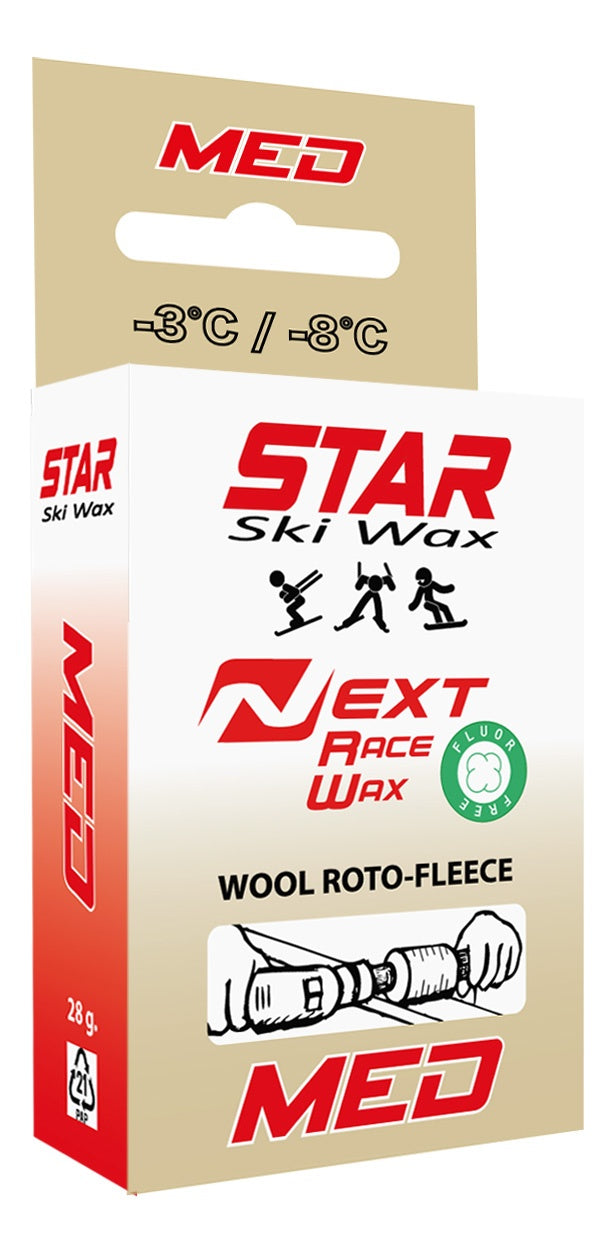 Star Ski Wax Next Block Race Wax med 28g