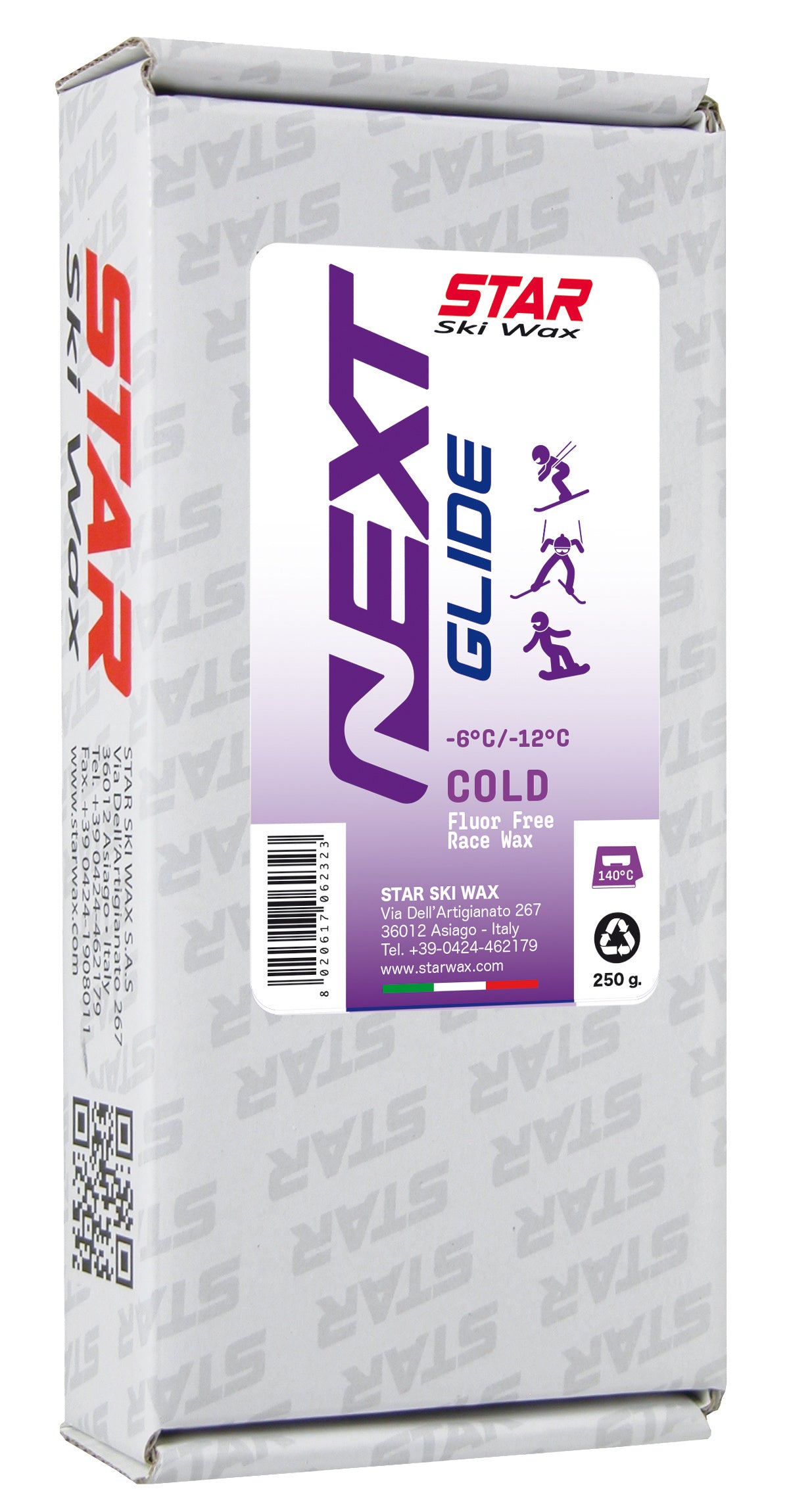 Star Ski Wax Next Glide Wax cold 250g