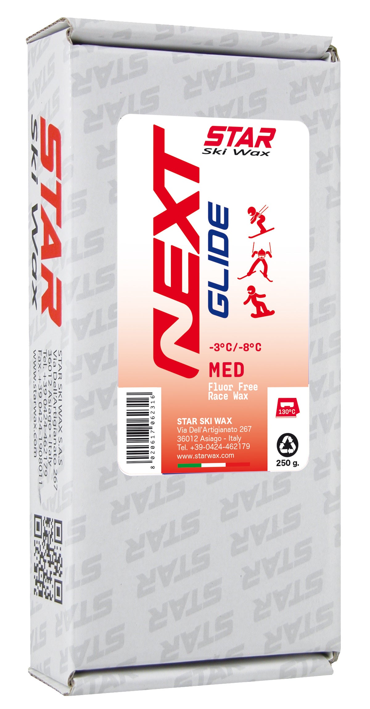 Star Ski Wax Next Glide Wax med 250g