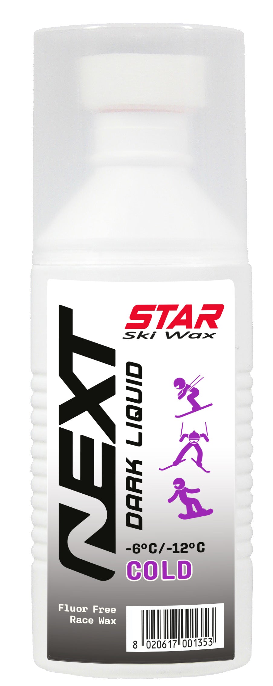 Star Ski Wax Next Sponge Race Wax DARK cold 100ml