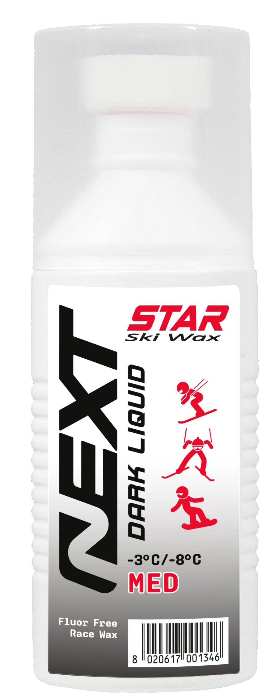 Star Ski Wax Next Sponge Race Wax DARK med 100ml