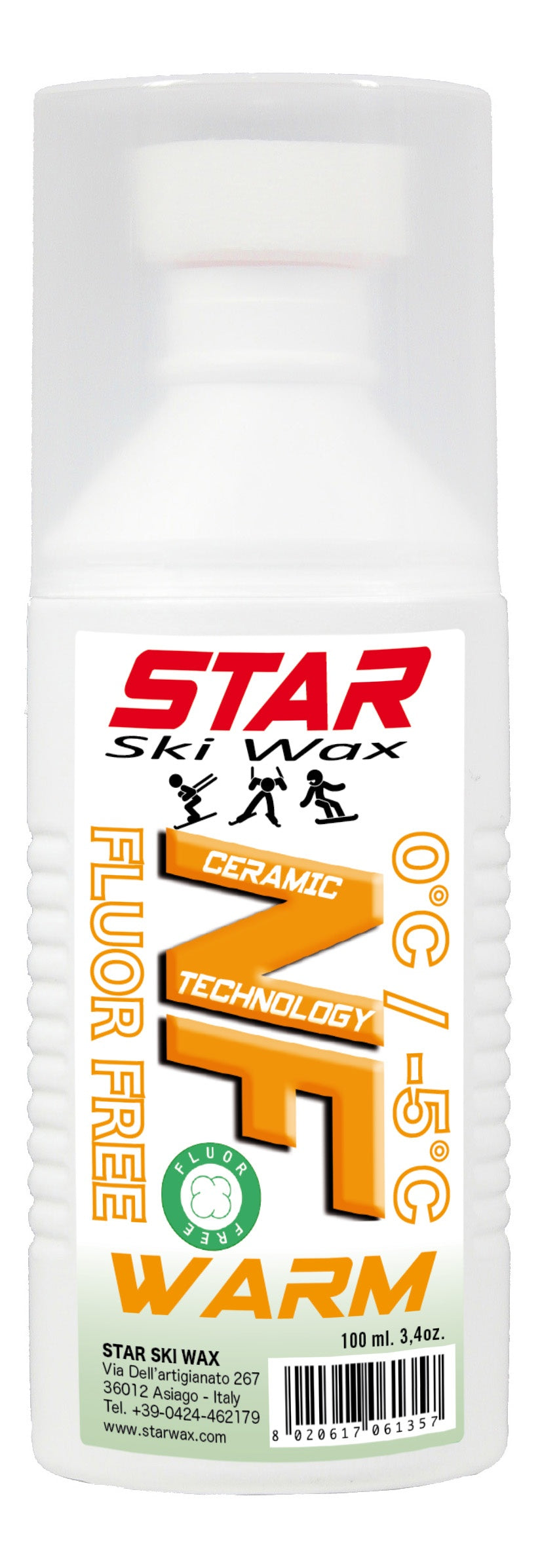 Star Ski Wax NF Sponge warm 100ml